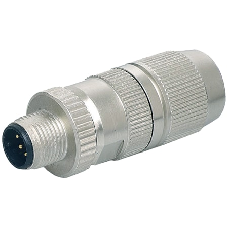 Murrelektronik MOSA M12 MALE 0 Degree FIELD-WIREABLE (IDC), D-cod., 4-pol., 0, 14-0, 34mm, shielded 7000-14521-0000000